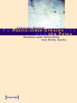 cover image of Poetik einer Sprache der Toten